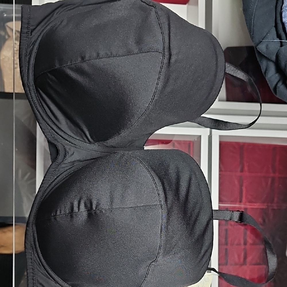 Sleek Black Padded Bra